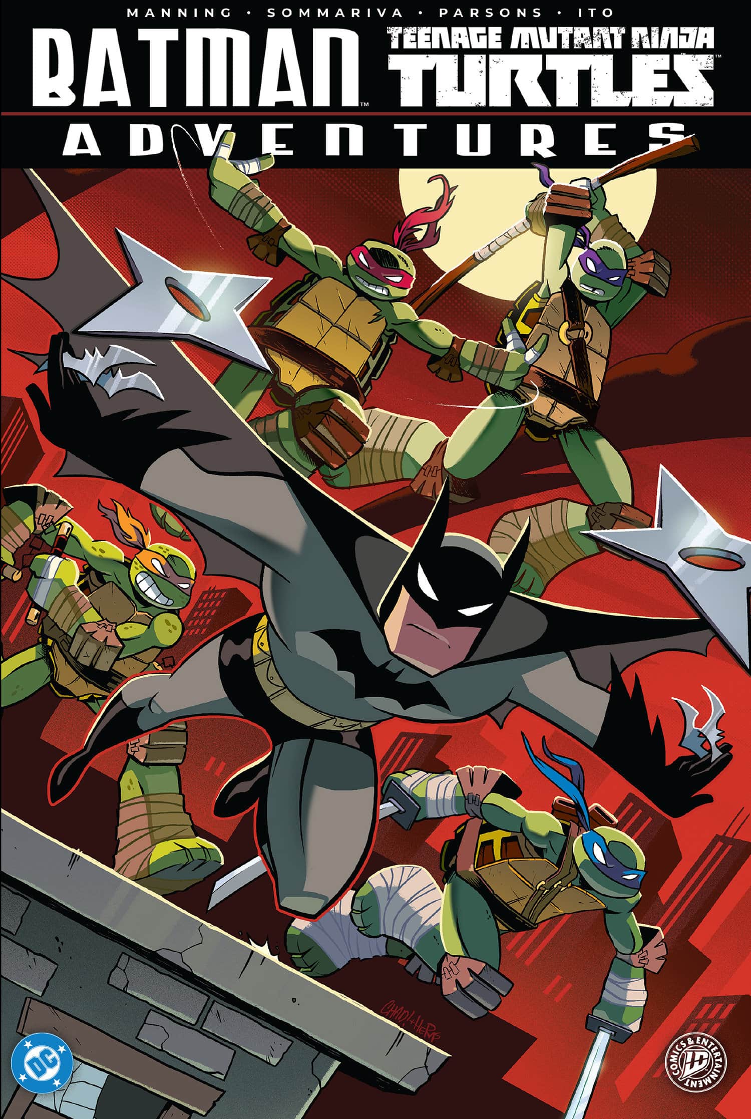 Batman/Teenage Mutant Ninja Turtles Adventures Cover