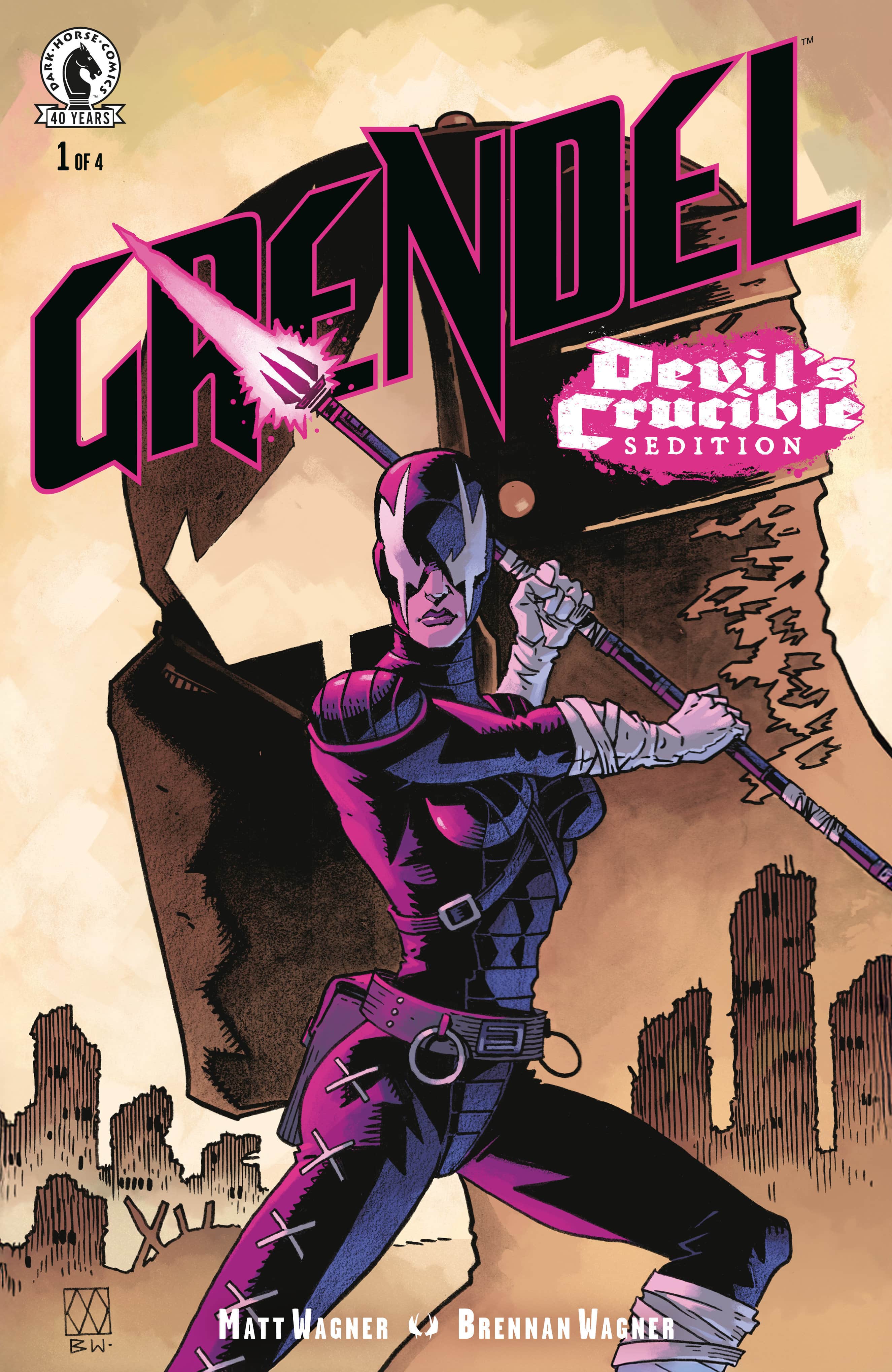 Grendel: Devil's Crucible-Sedition Cover