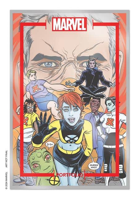 MARVEL PORTFOLIO OF MICHAEL ALLRED X-MEN AND FRIENDS 12 PRINT SET Cover