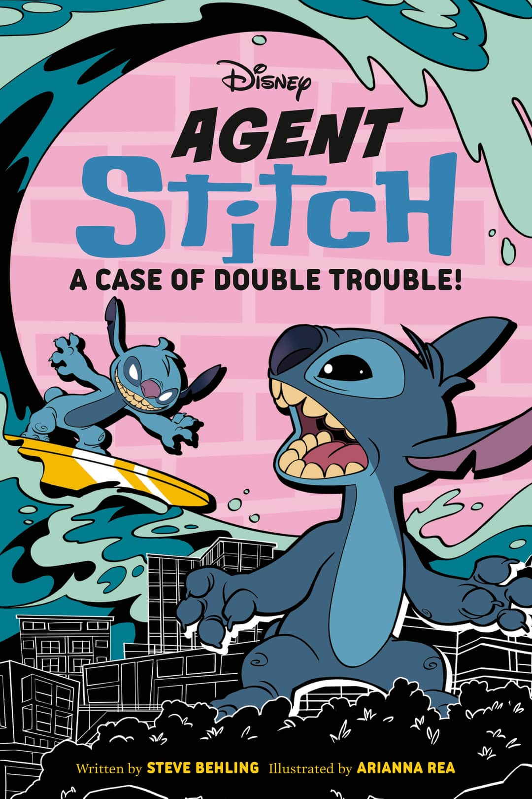 Disney Agent Stitch: A Case of Double Trouble! Cover