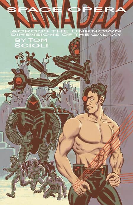 SPACE OPERA XANADAX ACROSS THE UNKNOWN DIMENSIONS OF THE GALAXY OGN TP Cover