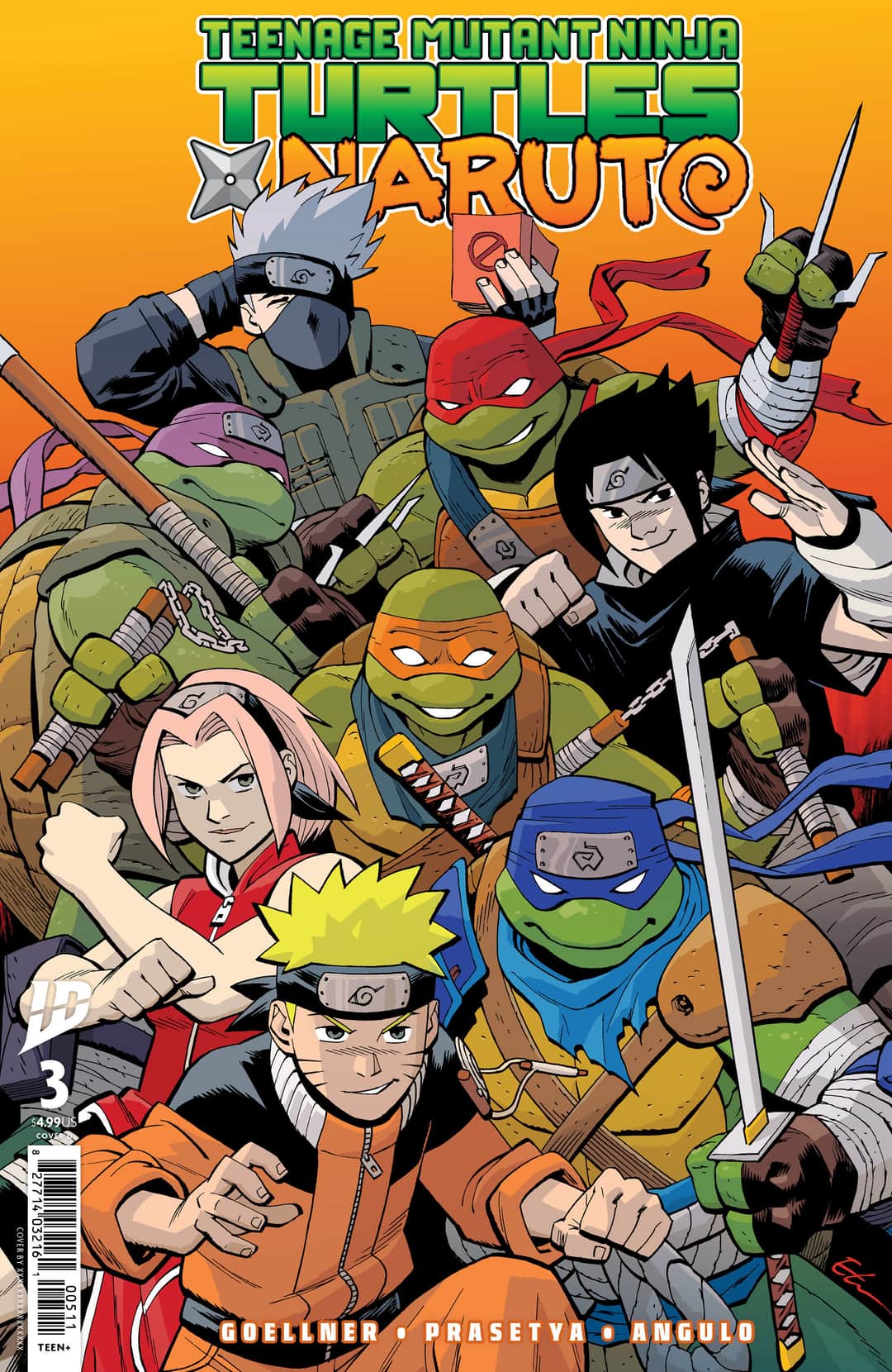 Teenage Mutant Ninja Turtles x Naruto Variant D (Young)