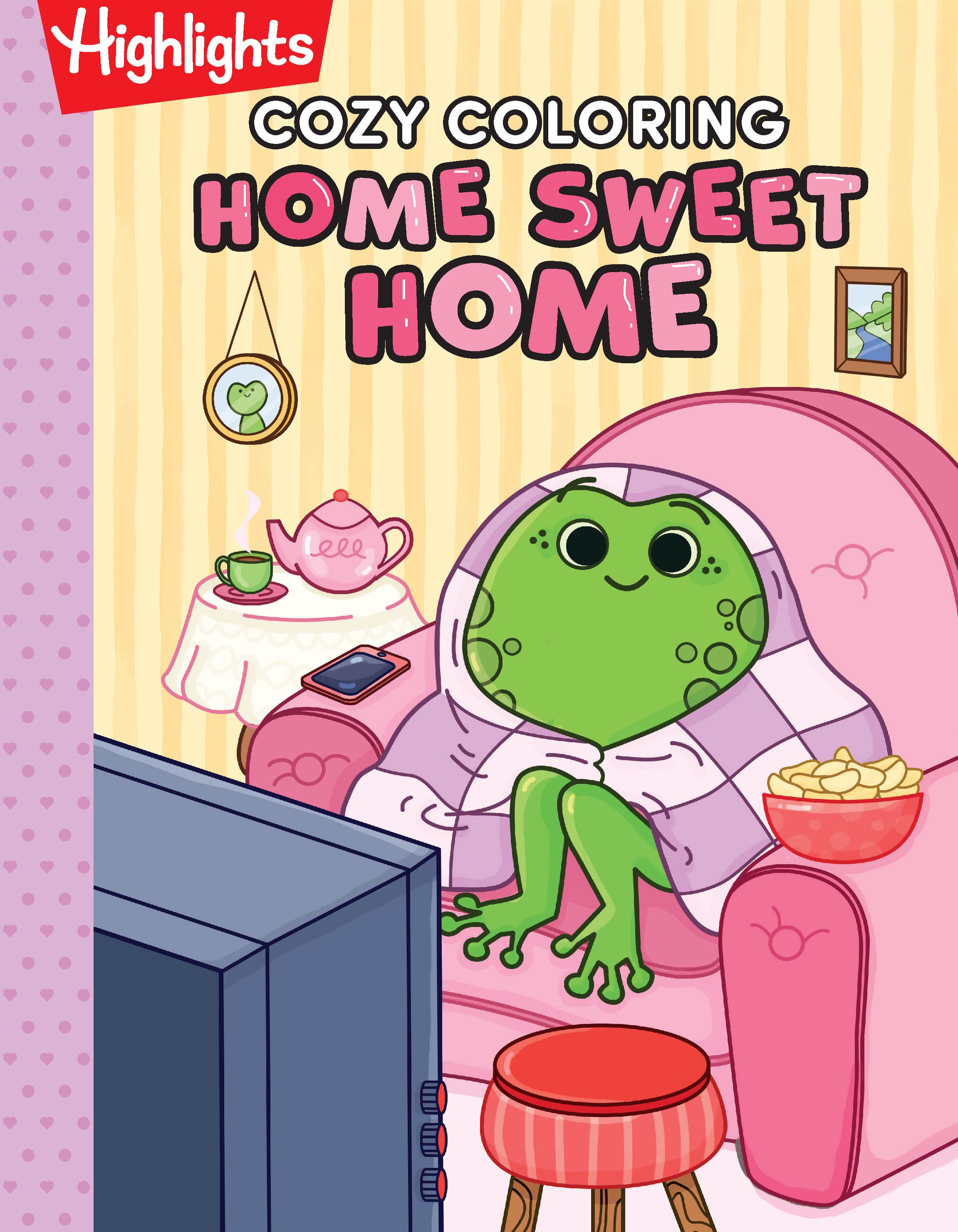 Cozy Coloring: Home Sweet Home Cover