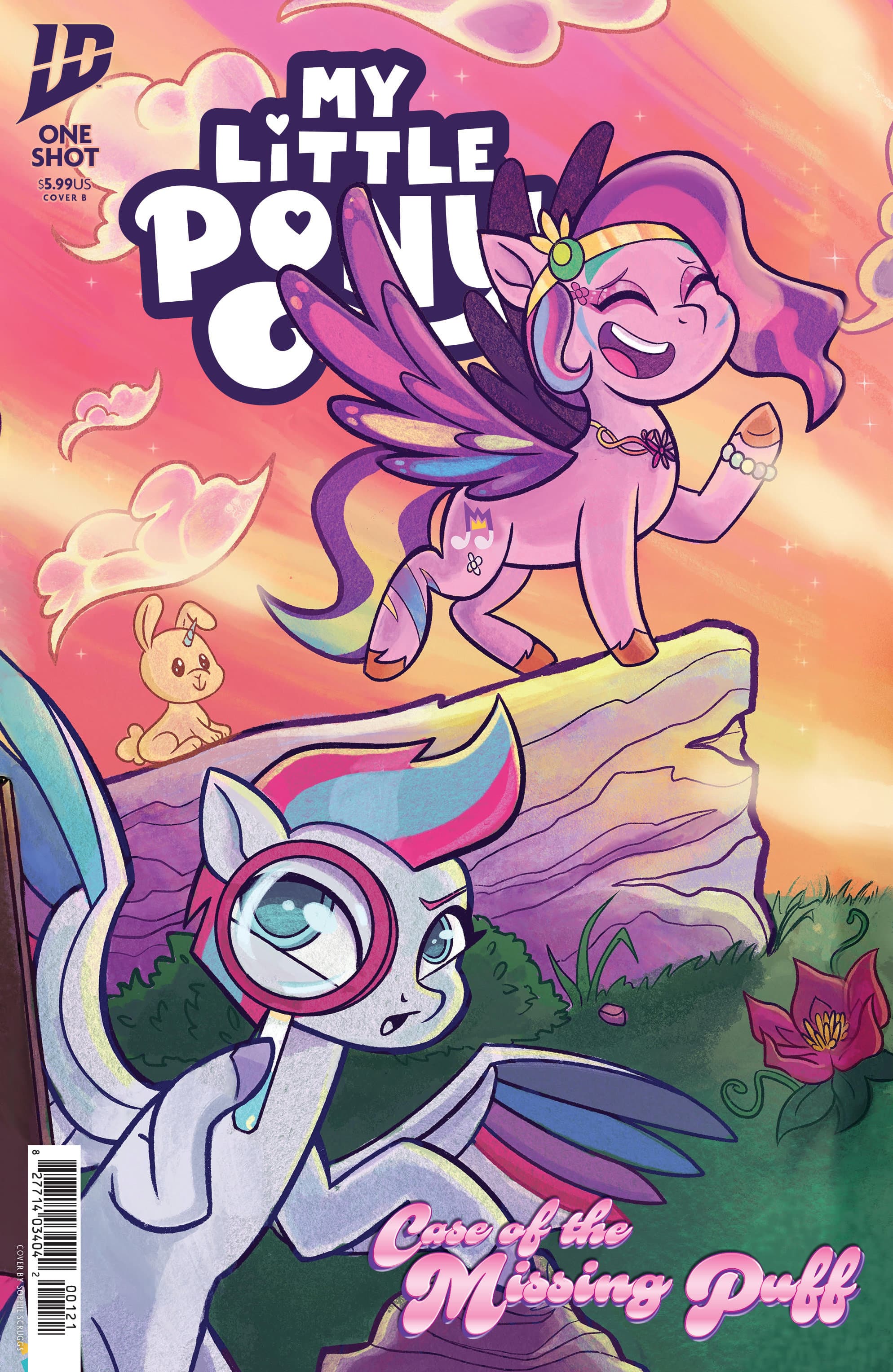 Cover für My Little Pony: Case of the Missing Puff Variant B (Scruggs)