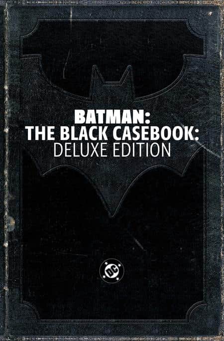 BATMAN THE BLACK CASEBOOK DELUXE EDITION HC Cover