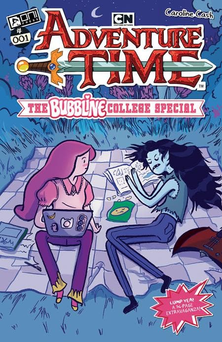 Cover für ADVENTURE TIME (2025) THE BUBBLINE COLLEGE SPECIAL # 1 (ONE SHOT)