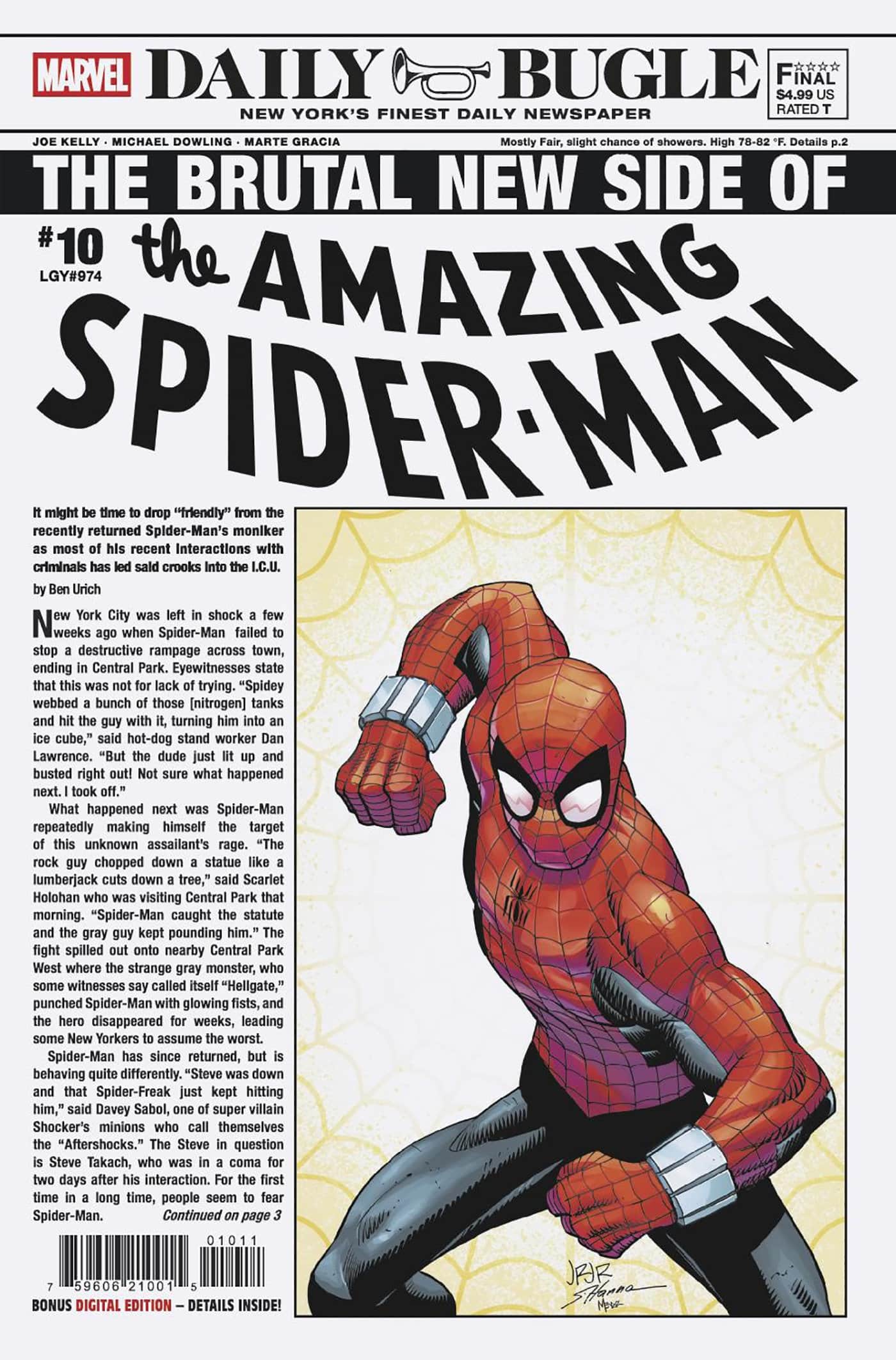 THE AMAZING SPIDER-MAN Cover