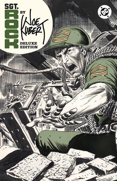 SGT ROCK BY JOE KUBERT DELUXE EDITION HC Cover