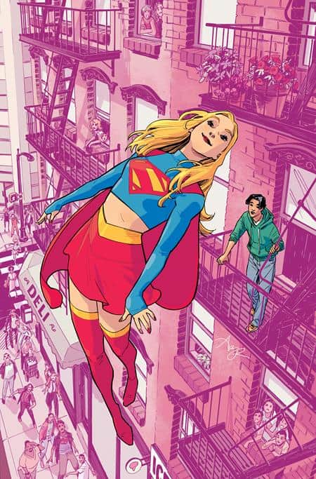 DC's Supergirl Next Door Cover