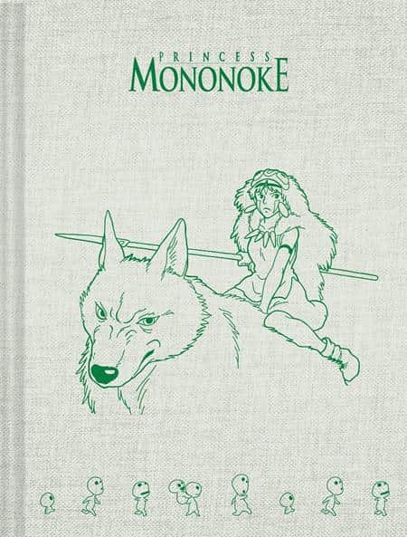 STUDIO GHIBLI PRINCESS MONONOKE NOTEBOOK HC Cover