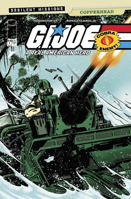 Cover für G.I. Joe A Real American Hero Sssilent Missions Copperhead