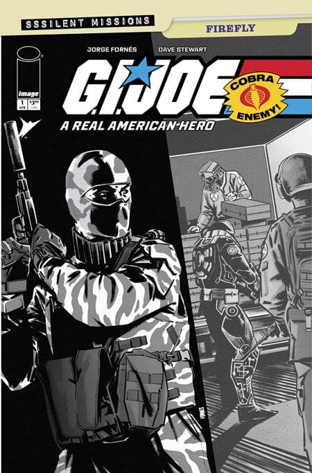 Cover für G.I. Joe A Real American Hero Sssilent Missions Firefly