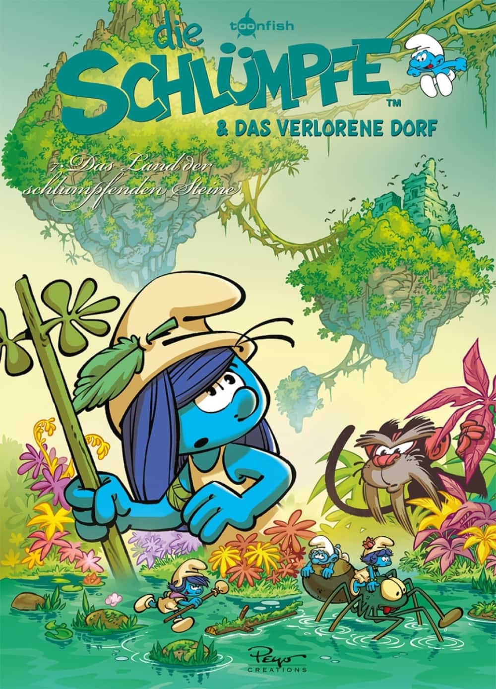 Die Schlümpfe und das verlorene Dorf 07 Cover