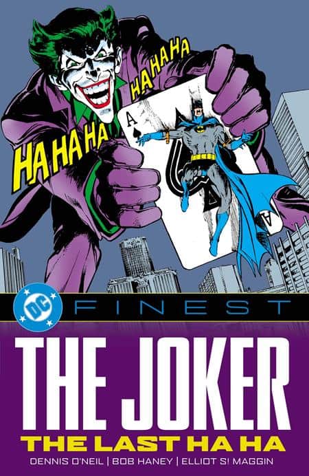 DC FINEST THE JOKER THE LAST HA HA TP Cover