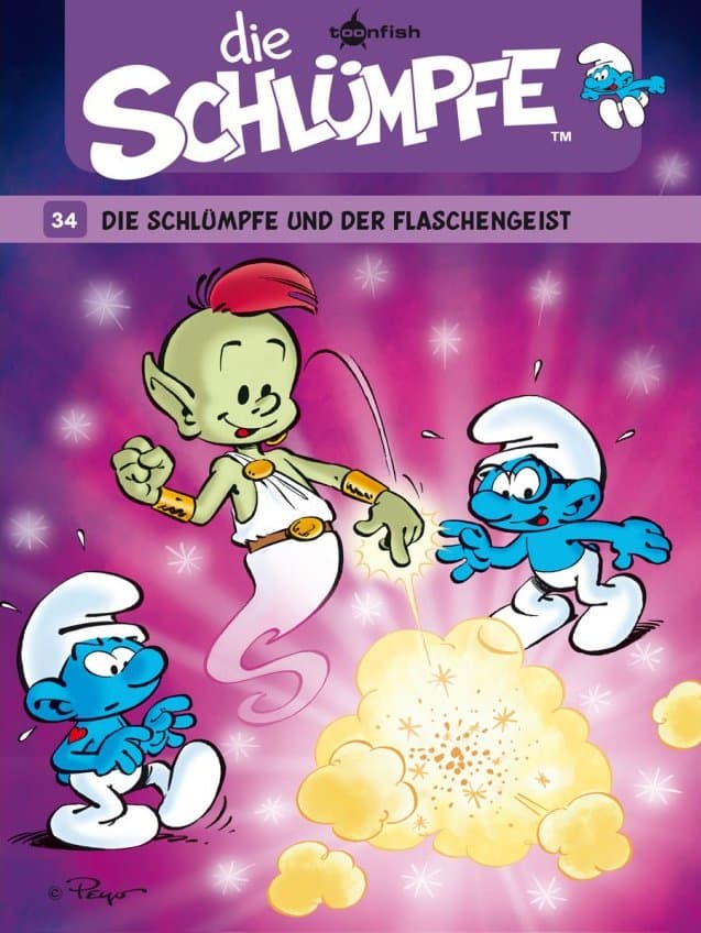 Cover für Die Schlümpfe 34