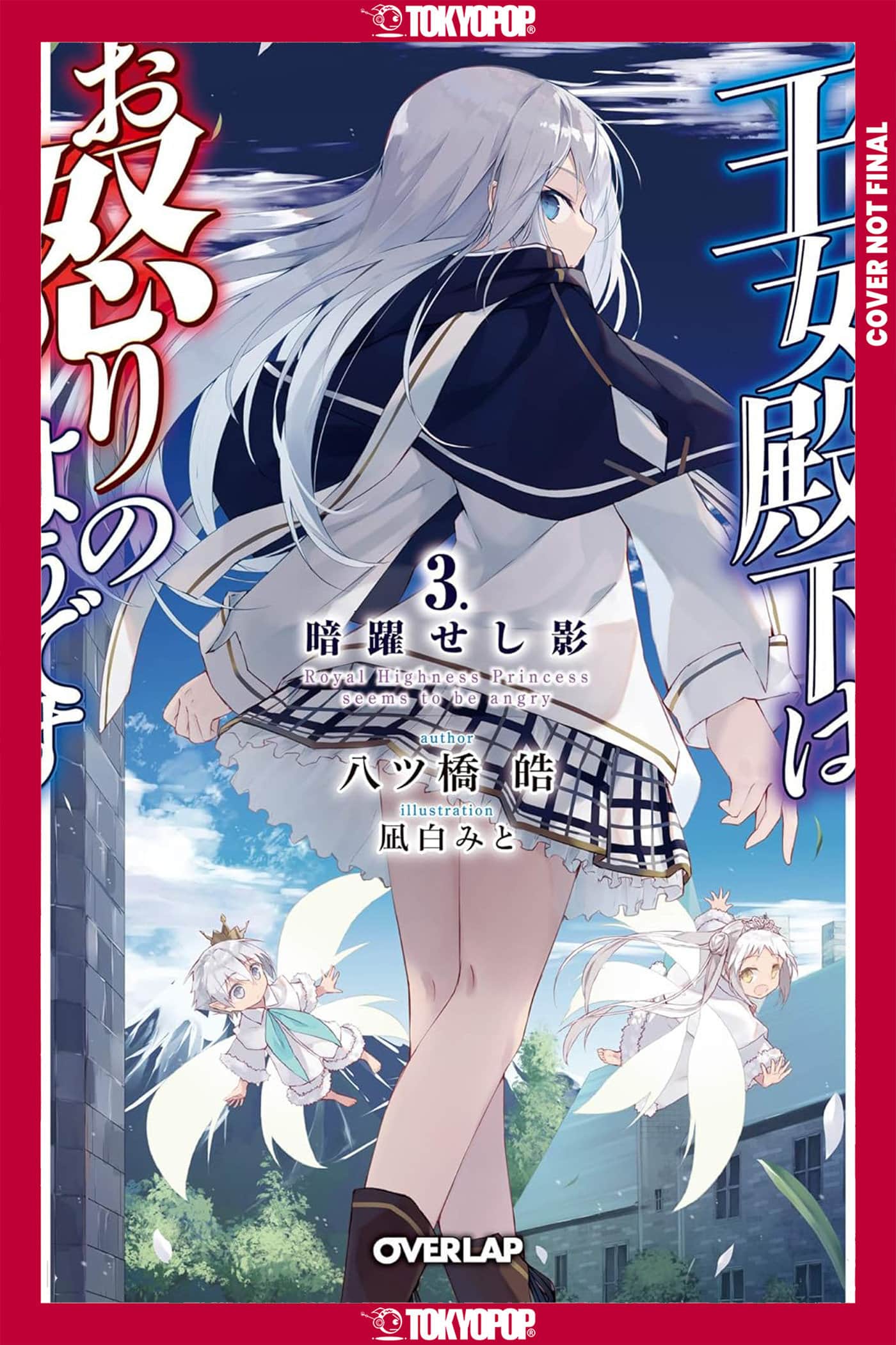 Her Royal Highness Seems to Be Angry, Volume 3 (Light Novel) Cover