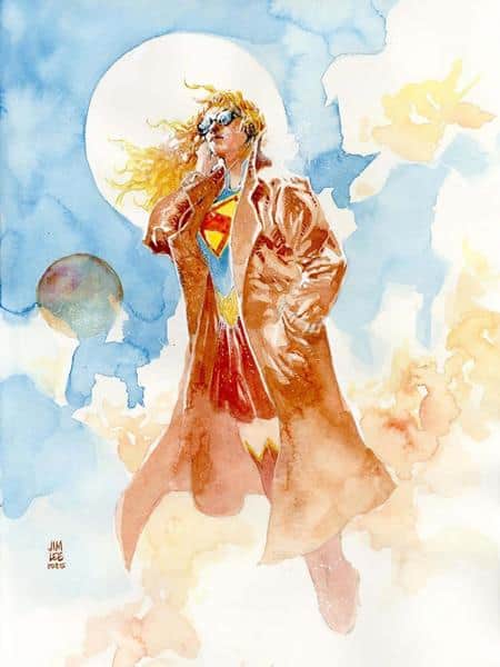 CVR E JIM LEE SUPERGIRL MOVIE CARD STOCK VAR (THE REIGN OF THE SUPERBOYS)