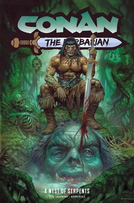 Cover für CONAN THE BARBARIAN TP VOL 06 A NEST OF SERPENTS DIRECT MARKET EDITION