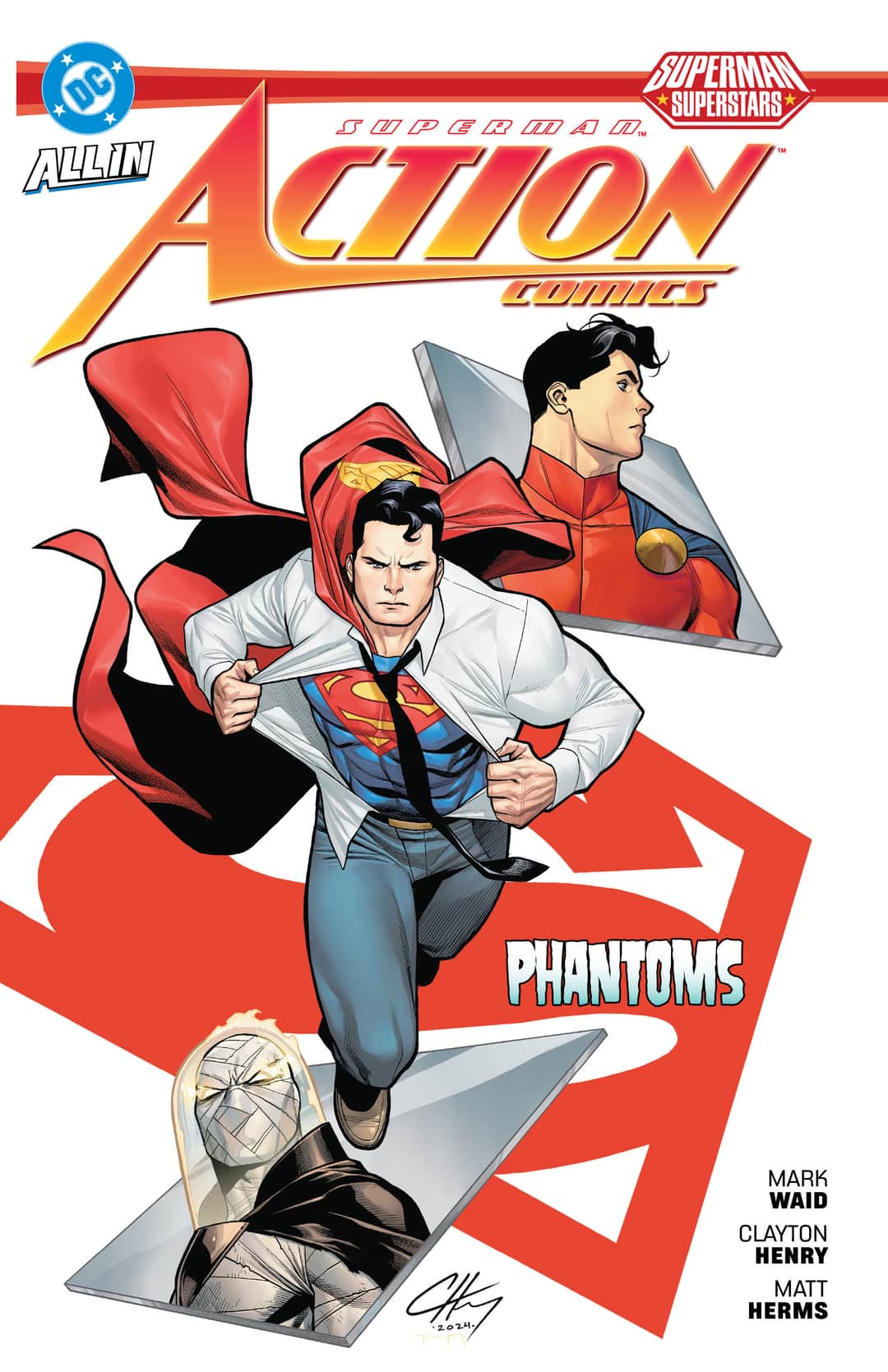 Superman: Action Comics: Phantoms Cover