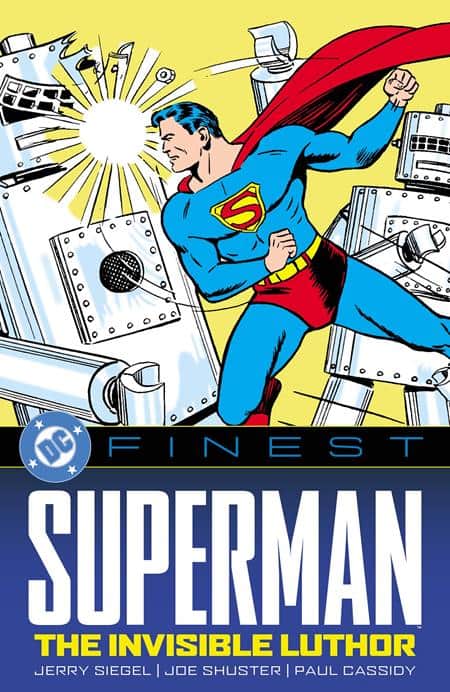 DC FINEST SUPERMAN THE INVISIBLE LUTHOR TP Cover