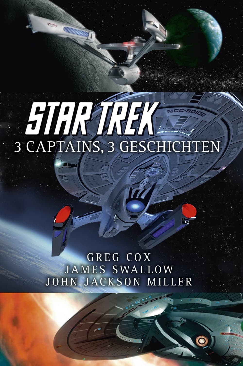 Cover für Star Trek - 3 Captains, 3 Geschichten