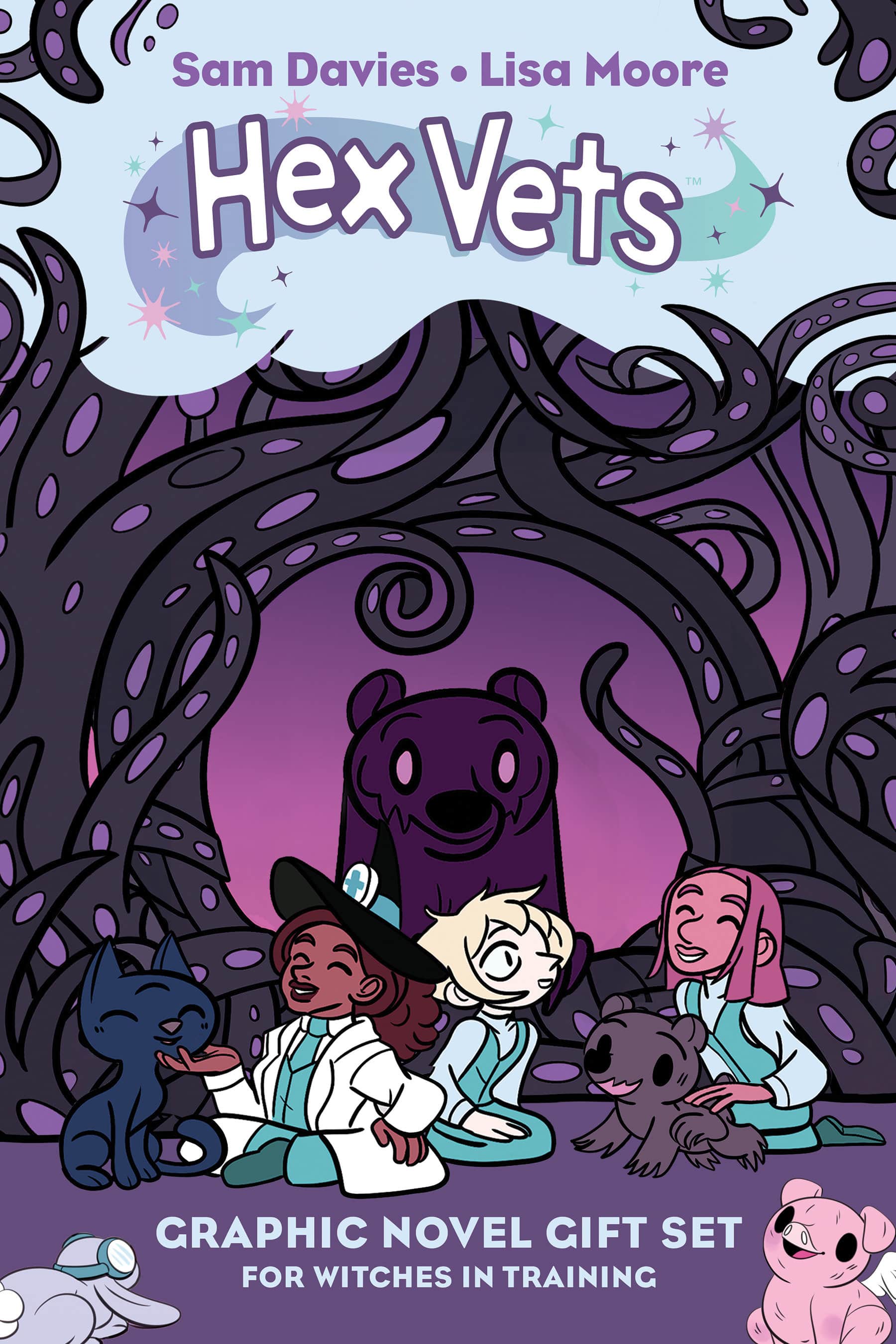Hex Vets: Graphic Novel Gift Set for Witches in Training Cover