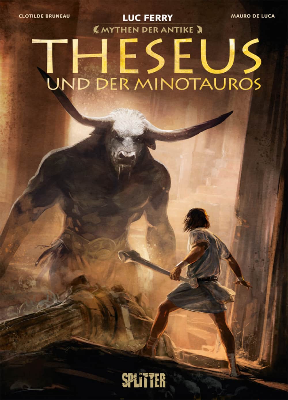 Mythen der Antike: Theseus und der Minotaurus Cover