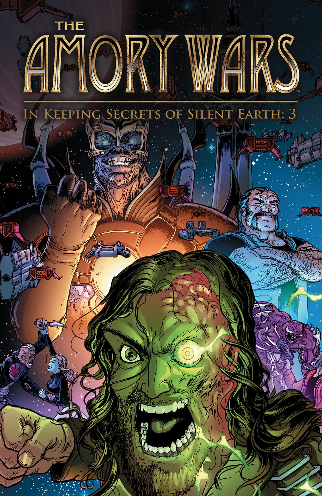The Amory Wars: In Keeping Secrets of Silent Earth: 3 Complete Collection Cover