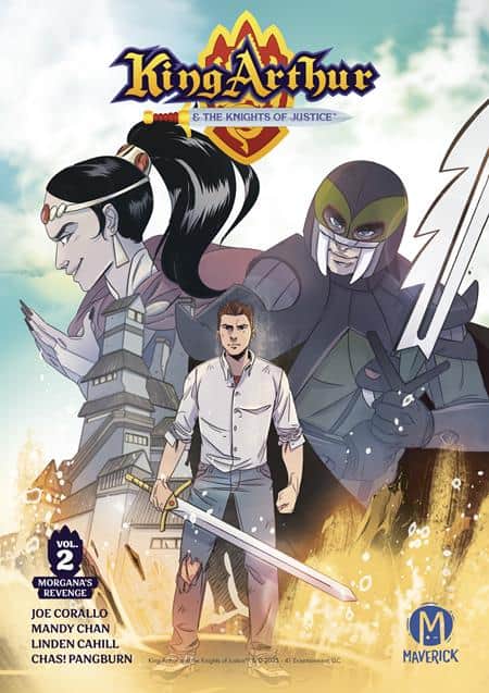 KING ARTHUR & THE KNIGHTS OF JUSTICE TP VOL 02 MORGANAS REVENGE Cover