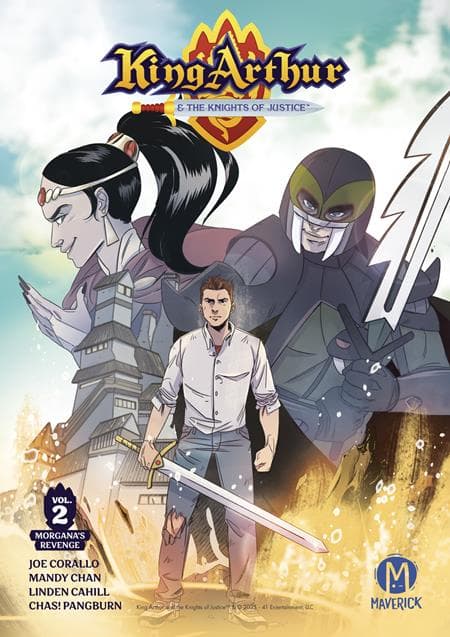 Cover für KING ARTHUR & THE KNIGHTS OF JUSTICE TP VOL 02 MORGANAS REVENGE