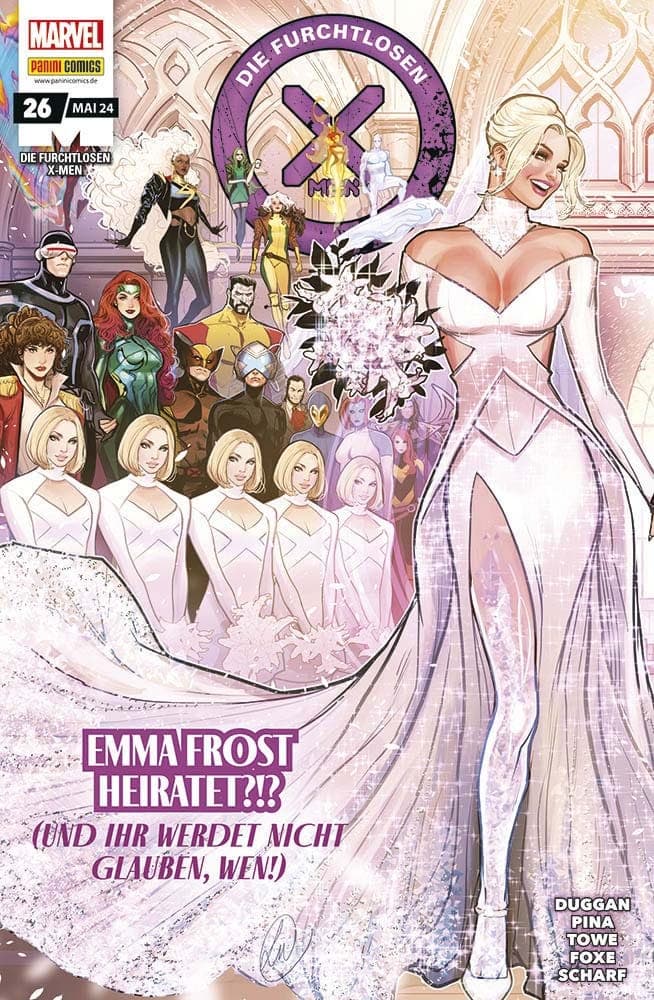 Cover für Die furchtlosen X-Men