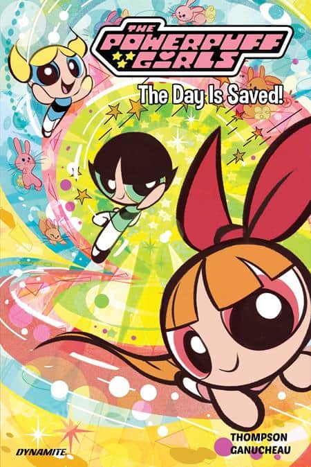 POWERPUFF GIRLS - THE DAY IS SAVED Cover