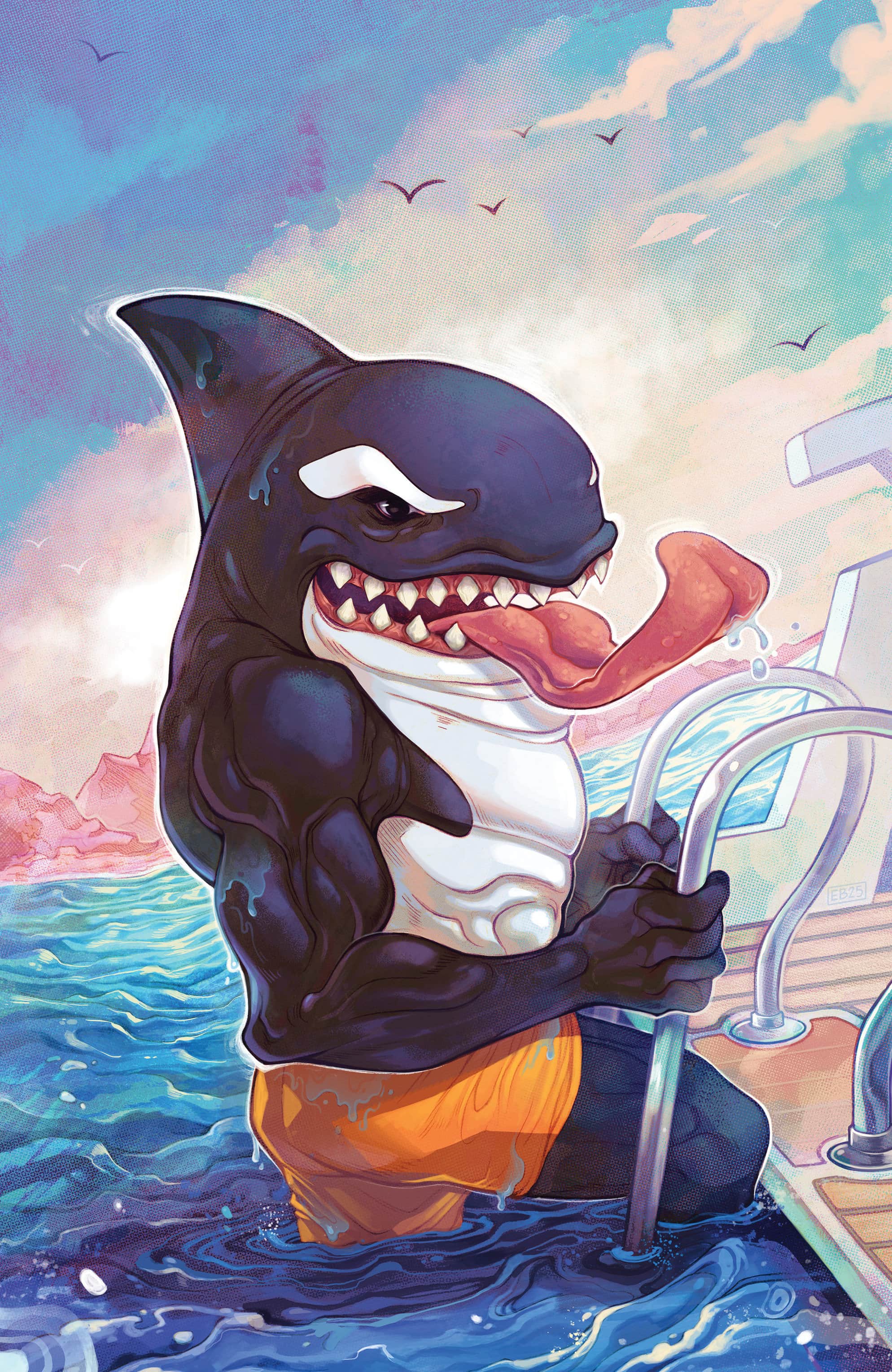 Street Sharks: Annual 2026 Variant RI (10) (Beals Full Art) Cover