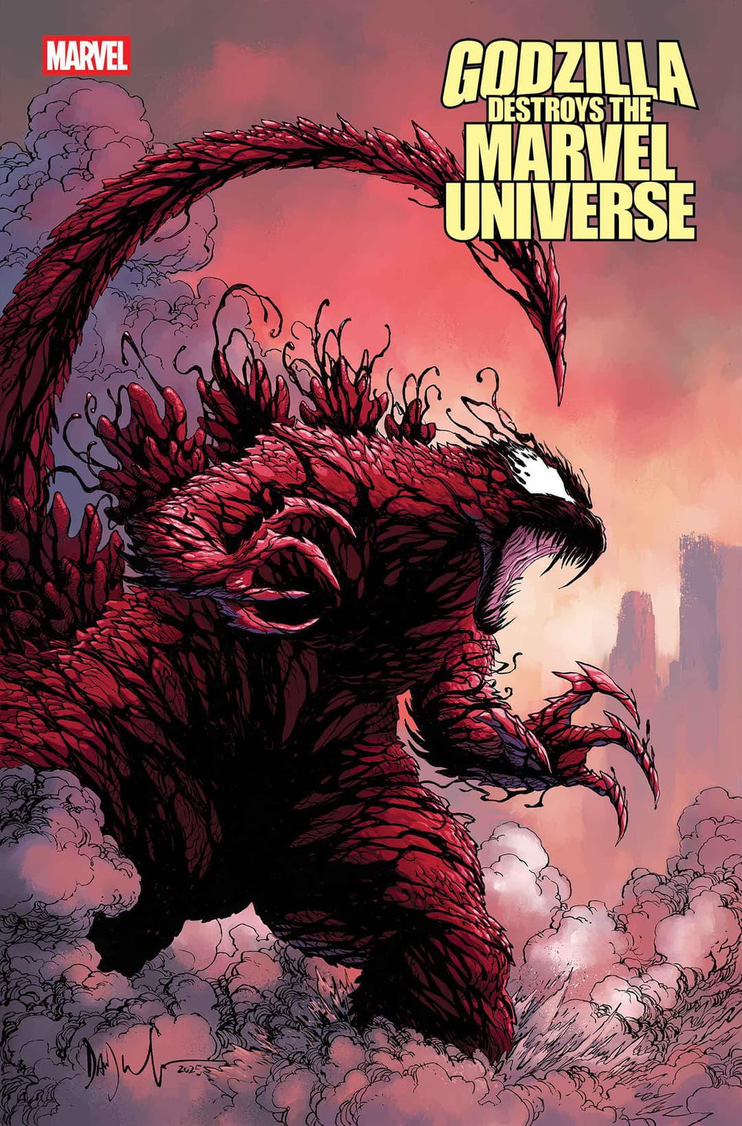 Cover für GODZILLA DESTROYS THE MARVEL UNIVERSE