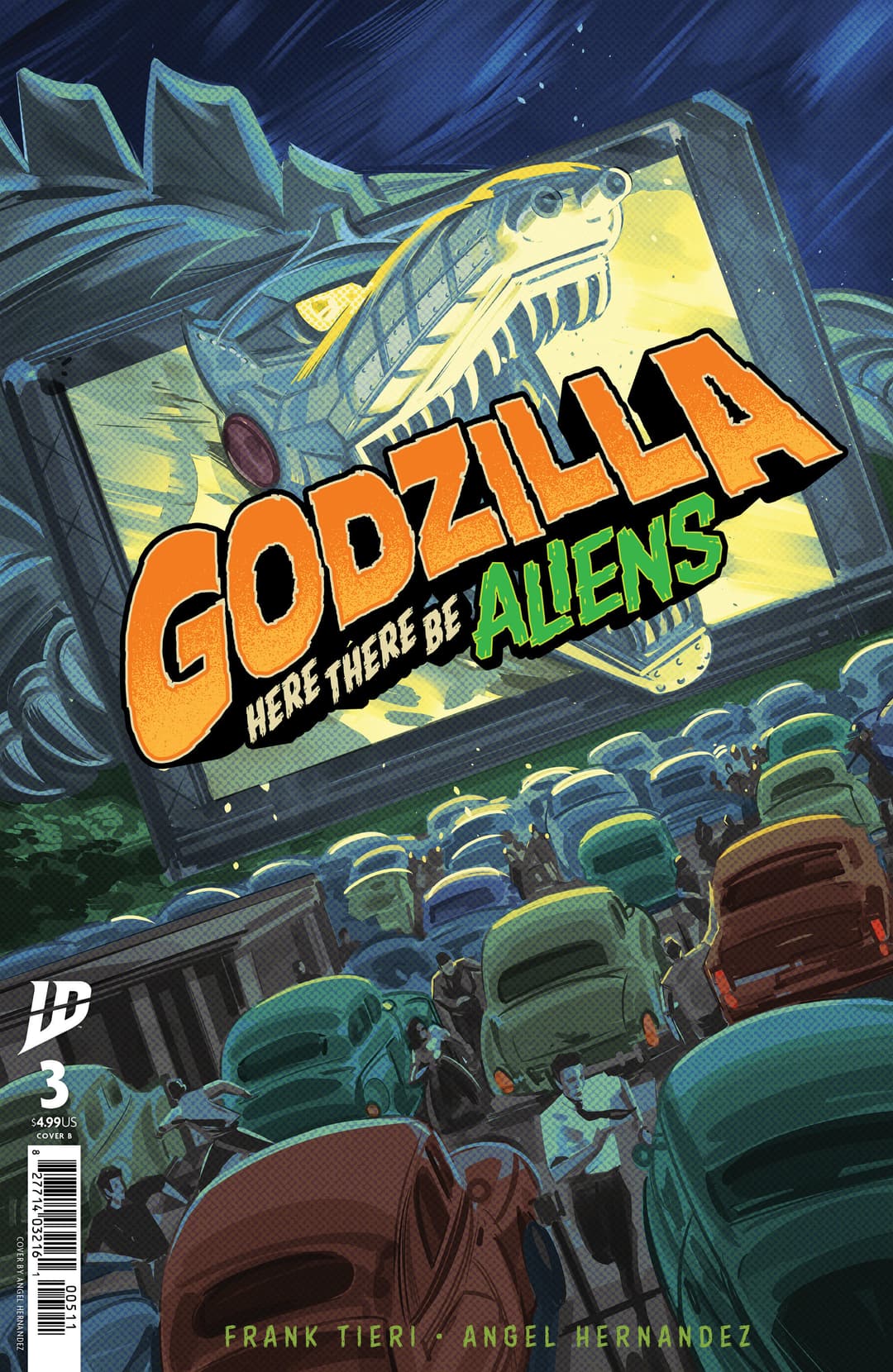 Cover für Godzilla: Here There Be Aliens