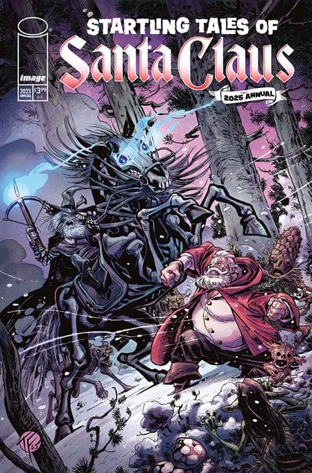 Cover für STARTLING TALES OF SANTA CLAUS 2025 ANNUAL (ONE SHOT) CVR C TOM FOWLER & OLLI HIHNALA VAR