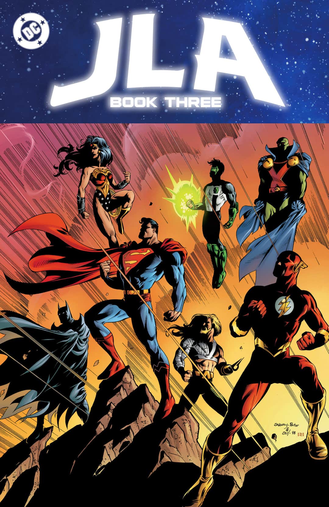JLA Book Three Cover