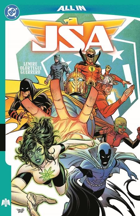 Cover für JSA (2024) TP VOL 01 INFINITY INC VS THE JUSTICE SOCIETY