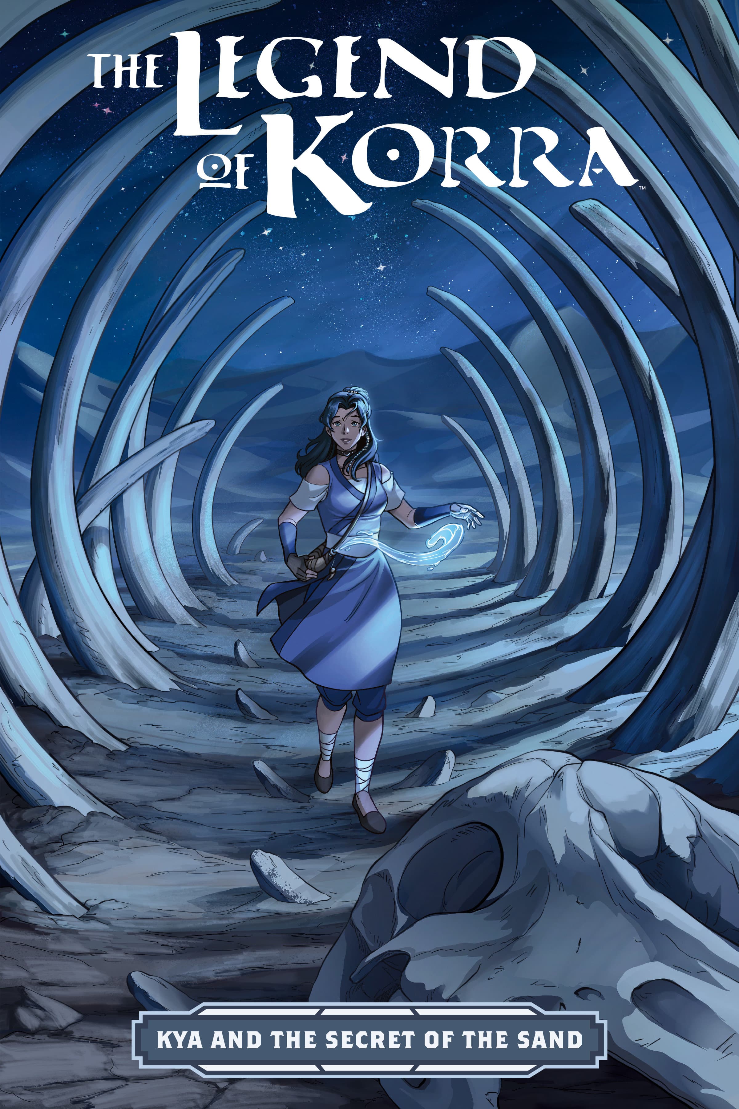 Cover for The Legend of Korra: Kya and the Secret of the Sand