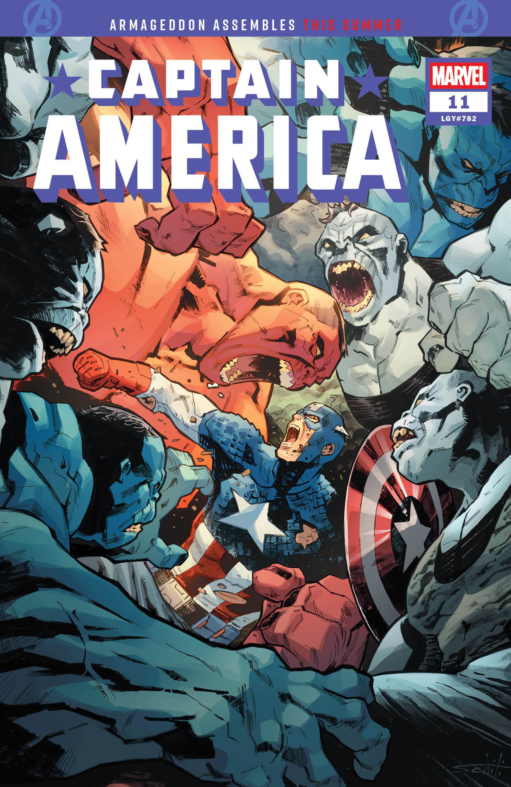 CAPTAIN AMERICA Cover