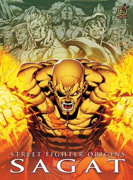 STREET FIGHTER ORIGINS HC SAGAT Previously Offered Thru Other Distributors Cover
