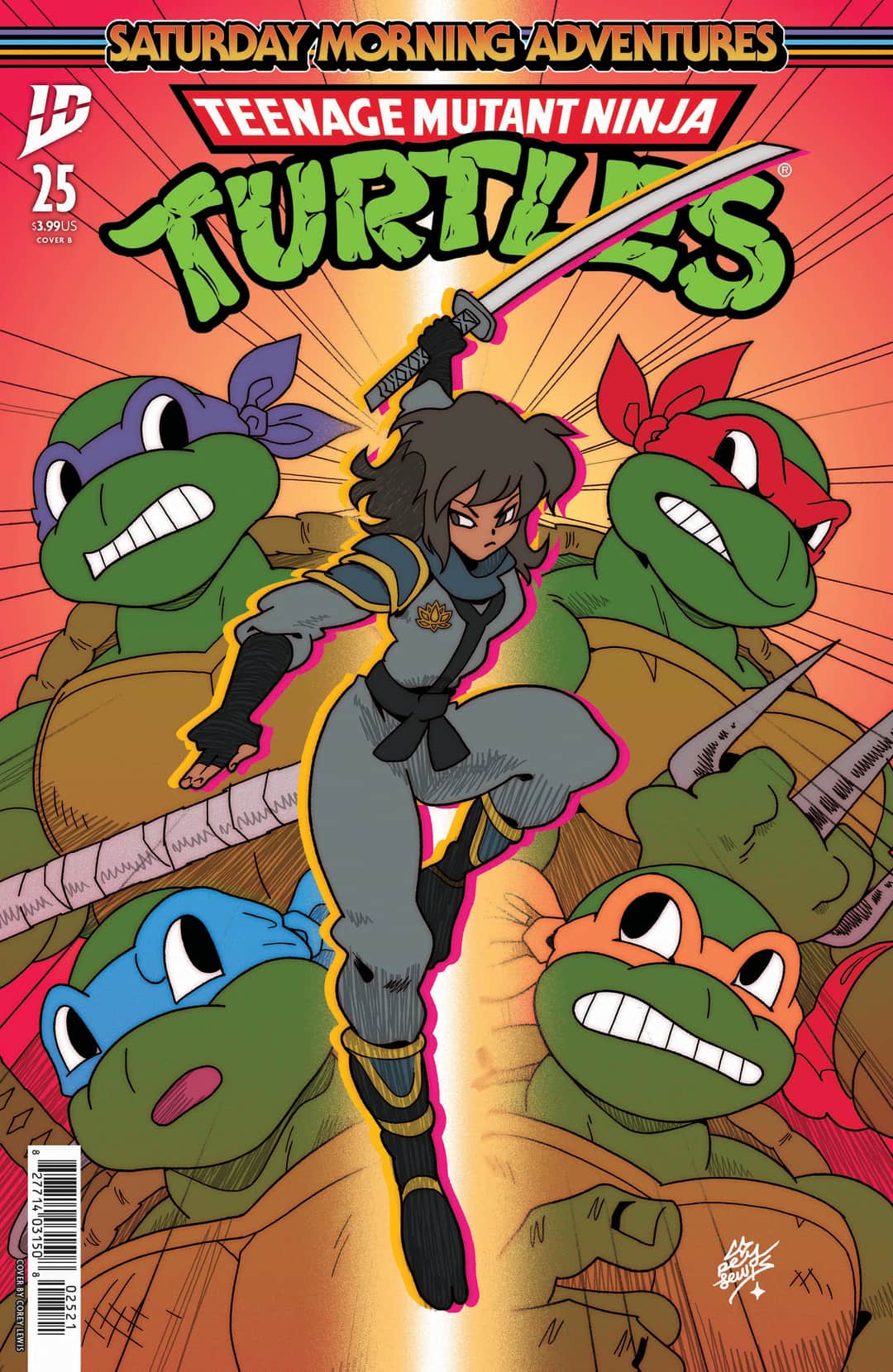 Teenage Mutant Ninja Turtles: Saturday Morning Adventures Variant B (Lewis)