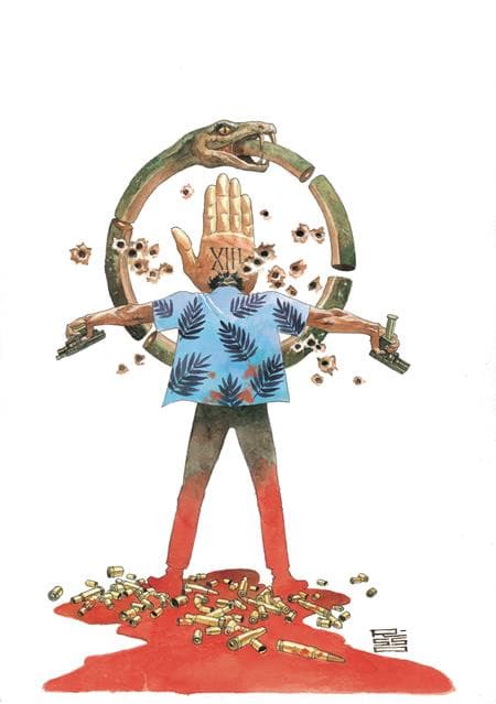 Cover für 100 Bullets The US of ANGER