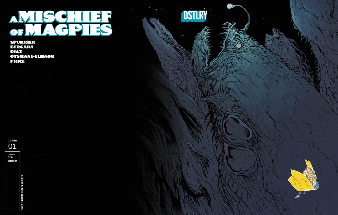 A MISCHIEF OF MAGPIES CVR E DANIEL WARREN JOHNSON VARIANT