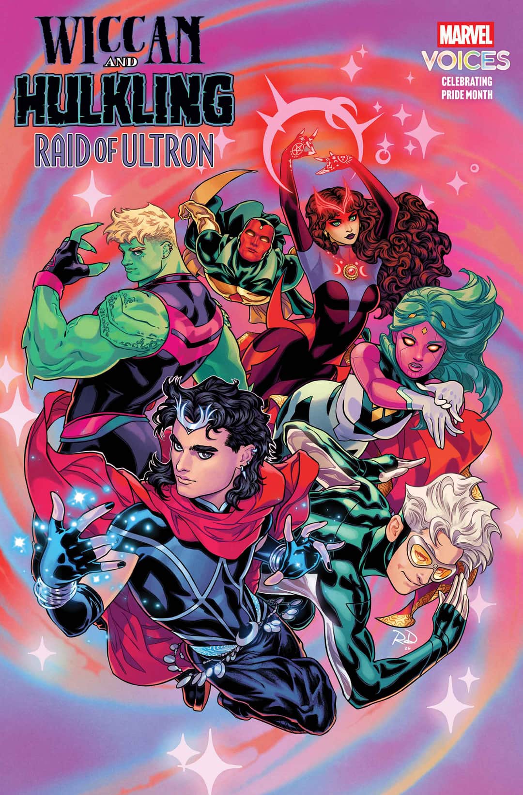 WICCAN & HULKLING: RAID OF ULTRON Cover