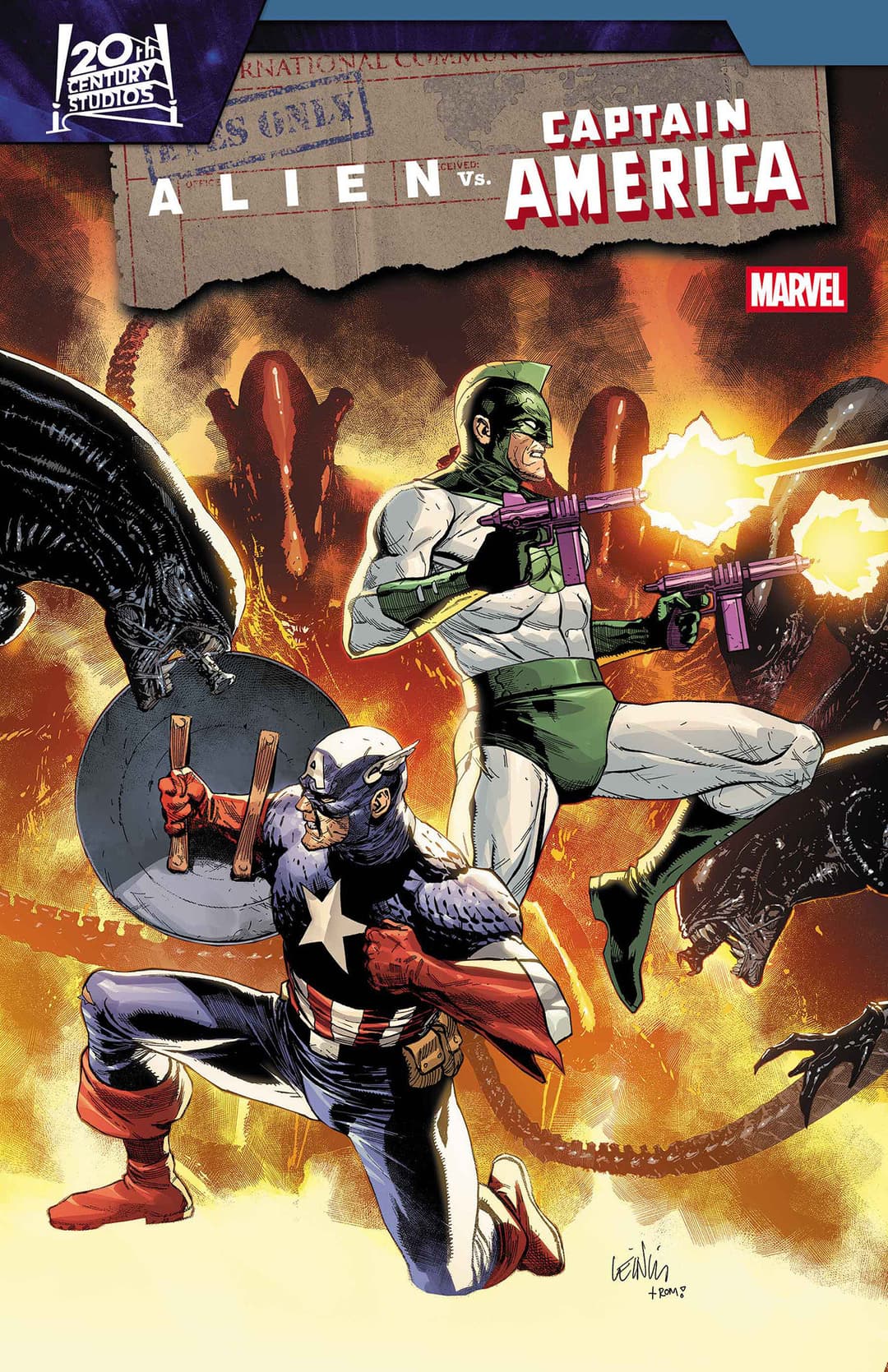 Cover für ALIEN VS. CAPTAIN AMERICA