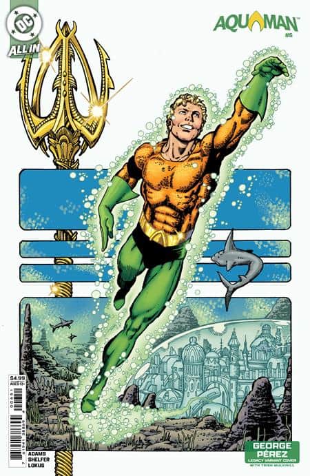 CVR D GEORGE PEREZ LEGACY CARD STOCK VAR