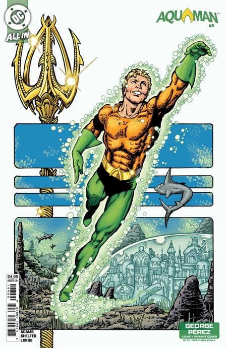CVR D GEORGE PEREZ LEGACY CARD STOCK VAR