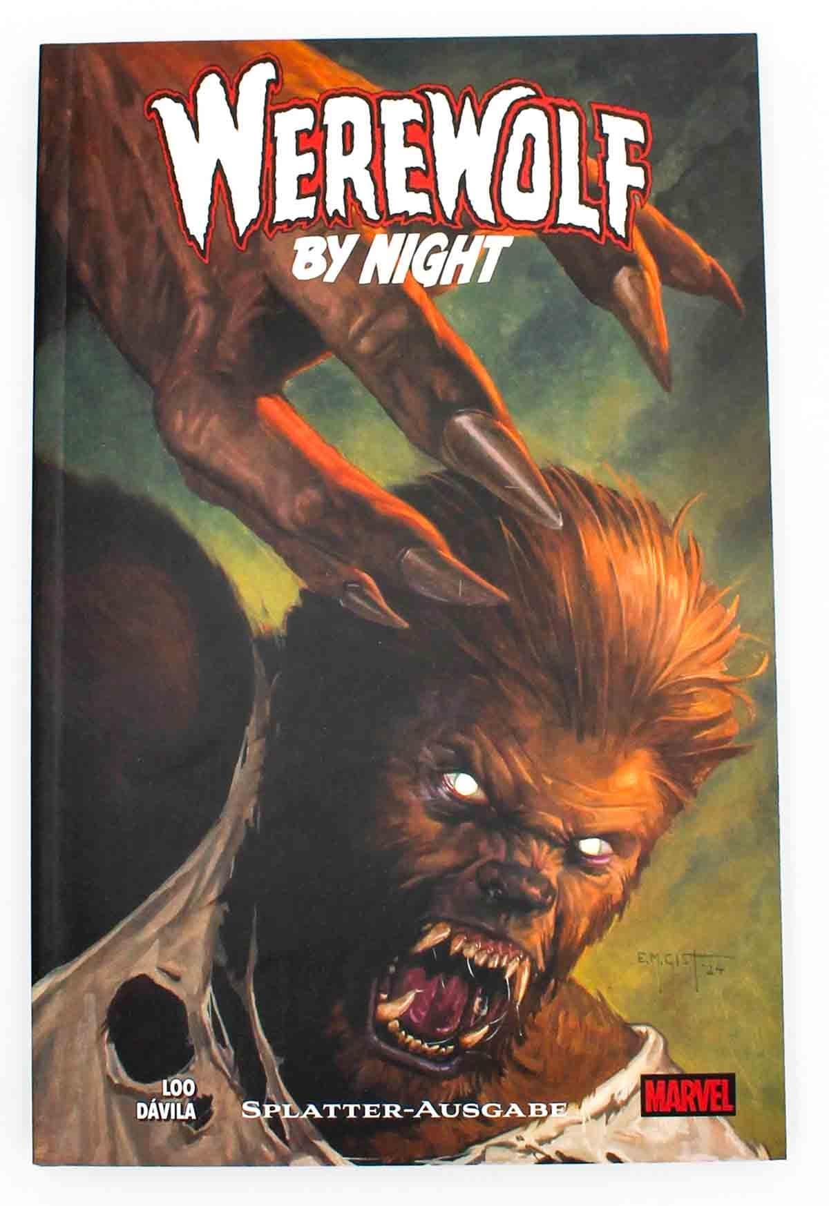 Cover für Werewolf by Night Splatter-Ausgabe