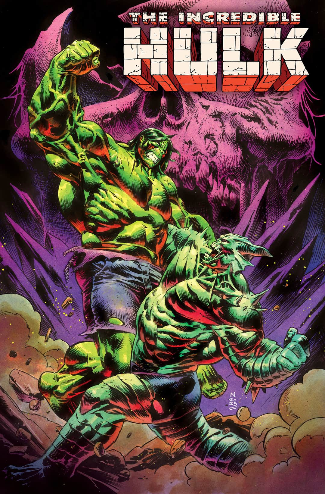 INCREDIBLE HULK Cover